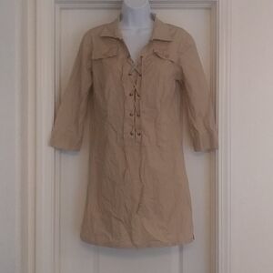 Victoria's Secret Moda International Lace Up Dress